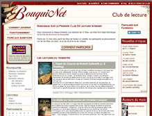Tablet Screenshot of bouquinet.guidelecture.com